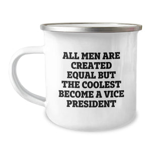 Funny Vice President Christmas Camping Mug Gifts from Family to Vice President, Perfect Mugs for Vice President Enthusiasts, Christmas Unique Gifts for Men - Image 1