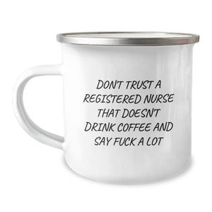 Funny Registered Nurse Gifts for Men from Coworkers - Christmas Unique Mugs for Coffee Lovers - Image 1