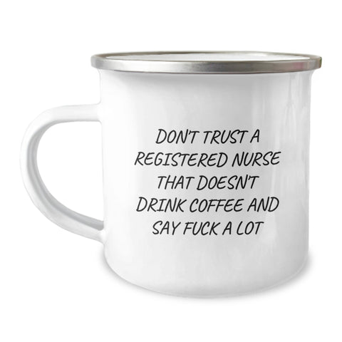 Image of Funny Registered Nurse Gifts for Men from Coworkers - Christmas Unique Mugs for Coffee Lovers - Image 1
