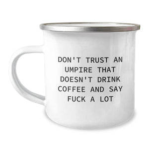 Umpire Humor Gifts from Friends, Funny Camping Mugs for Umpire, Graduation Unique Gifts for Him - Image 1