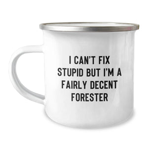 Funny Forester Gifts from Friends for Men, 'I'm a Forester' Christmas Unique Mugs for Camping Enthusiasts - Image 1