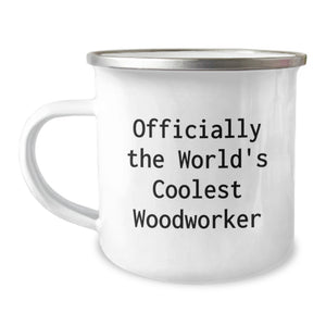Funny Woodworker Gifts from Men, Unique Mother's Day Unique Gifts for Woodworker Women, Camping Mug for Outdoor Enthusiast - Image 1