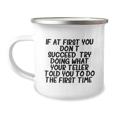 Image of Funny Teller Quotes Gifts for Teller Friends Birthday Unique Gifts from Men - Image 1
