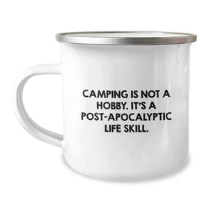 Camping Gifts from Friends for Camping Enthusiasts - Funny Camping Mug for Men, Women, or Family - Inspirational Camping Quotes for Christmas Unique Gifts - Image 1