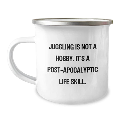 Image of Funny Juggling Gifts for Men, Juggling Camping Mug Birthday Unique Presents from Friends to Juggling Enthusiasts - Image 1