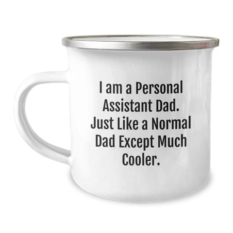 Image of Personal Assistant Dad Gifts for Camping Mug - Funny Quote - Gifts from Men to Mom on Mother's Day - Image 1