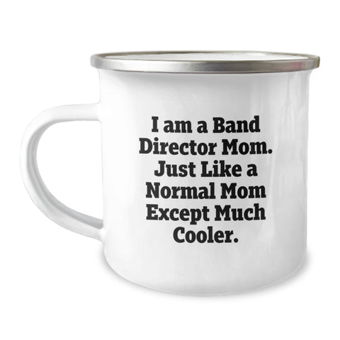 Image of Funny Band Director Mom Camping Mug Gifts from Family for Mother's Day Unique - Image 1