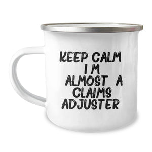 Funny Claim Adjuster Camping Mug Gifts from Men Friends for Father's Day Unique Mugs - Image 1