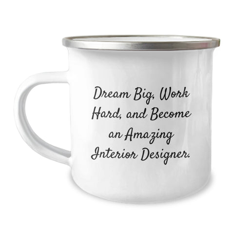 Image of Inspirational Interior Designer Gifts for Men - Funny Camping Mug, Graduation Unique Gifts from Friends and Family - Image 1