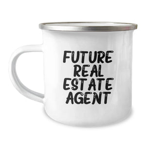Gifts from Family for Future Real Estate Agent, Funny 'I'm not lost, I'm just re-locating' Camping Mug, Graduation Unique Gifts - Image 1