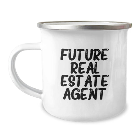 Image of Gifts from Family for Future Real Estate Agent, Funny 'I'm not lost, I'm just re-locating' Camping Mug, Graduation Unique Gifts - Image 1