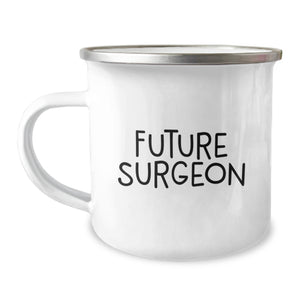 Funny Future Surgeon Camping Mug Gifts for Men from Friends - Birthday Unique Gifts - Image 1