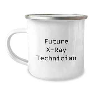 Funny X-Ray Technician Gifts for Men, Unique Graduation Gifts for Future X-ray Technician, Camping Mug with Inspirational Quote - Image 1