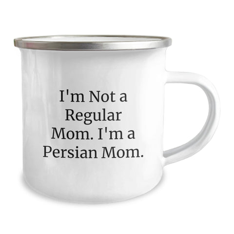 Image of Funny Persian Cat Camping Mug Gifts from Family to Graduation Unique Gifts for Men Women Friends Coworkers - Image 2