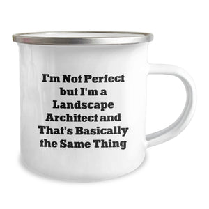 Landscape Architect Fun Gifts from Friends - Funny Quote Camping Mug, Birthday Unique Gift for Landscape Architect, Unique Present