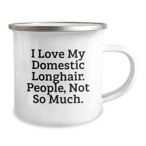 Image of Funny Domestic Longhair Cat Gifts from Men to Women Valentine's Unique Gifts for Domestic Longhair Cat Lovers - Image 2