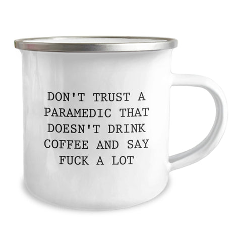Image of Funny Rescue Worker Gifts from Friends for Rescue Worker Men, Unique Camping Mug for Rescue Worker Guys, Christmas Unique Gifts for Rescue Worker - Image 2