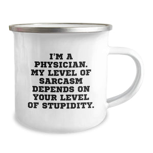 Funny Physician Gifts from Friends and Family Christmas Unique Mug for Men Women Physicians