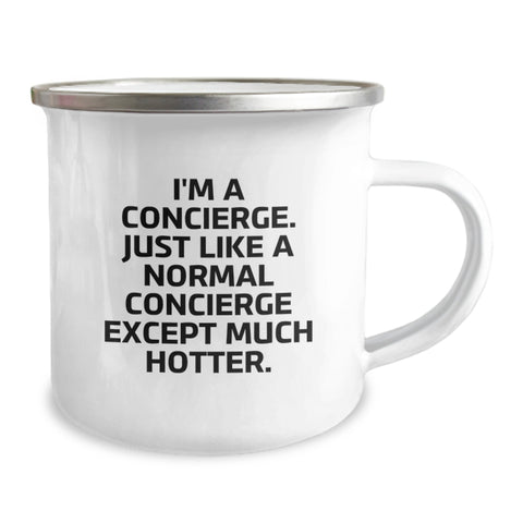 Image of Concierge Gifts, Camping Mug, Funny Quote, Gifts from Friends, Gifts for Concierge - Image 2