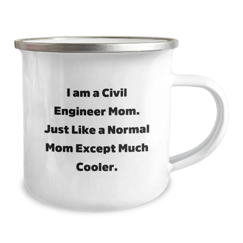 Image of Civil Engineer Birthday Unique Gifts from Mom - Funny Camping Mug for Civil Engineer Dad or Civil Engineer Mom, Birthday Unique Gifts for Civil Engineer Men or Women - Image 2