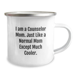 Funny Counselor Gifts from Mom, Camping Mug for Counselor Dad, Best Father's Day Unique Gifts