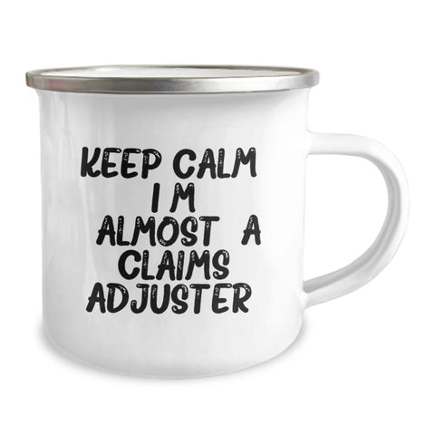 Image of Funny Claim Adjuster Camping Mug Gifts from Men Friends for Father's Day Unique Mugs - Image 2