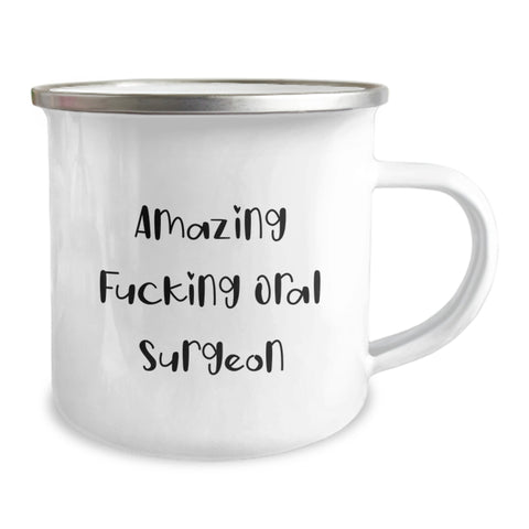 Image of Funny Gift for Oral Surgeon, Camping Mug, Graduation Unique Gifts from Friends - Image 2