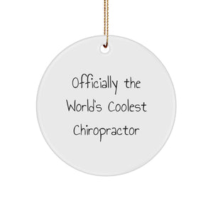 Funny Chiropractor Gifts for Men - Officially The World's Coolest Chiropractor Christmas Unique Gifts from Friends - Image 1