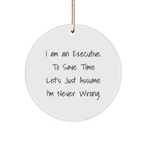 Executive Humor Gifts from Friends to Executive Men Christmas Unique Gifts - Image 1