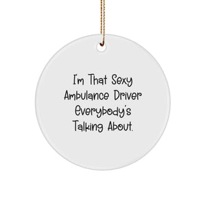 Sexy Ambulance Driver Gifts from Men to Ambulance Driver Friends for Christmas Unique Gifts - Image 1
