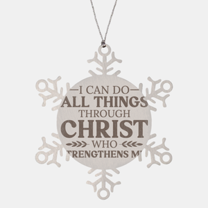 Motivational Christian Stainless Steel Bracelet, I can do all things through Christ who strengthens me., Inspirational Christmas , Family, Anniversary  Gifts For Christian Men, Women, Girls & Boys