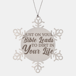 Motivational Christian Stainless Steel Bracelet, Dust on your Bible leads to dirt in your life., Inspirational Christmas , Family, Anniversary  Gifts For Christian Men, Women, Girls & Boys