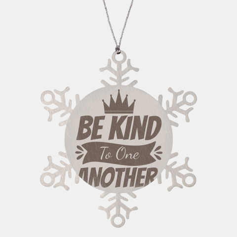 Image of Motivational Christian Stainless Steel Bracelet, Be kind to one another, Inspirational Christmas , Family, Anniversary  Gifts For Christian Men, Women, Girls & Boys
