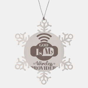 Motivational Christian Stainless Steel Bracelet, God is my wireless provider!, Inspirational Christmas , Family, Anniversary  Gifts For Christian Men, Women, Girls & Boys