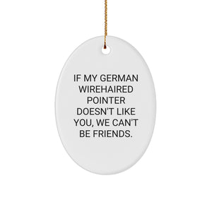 Funny German Wirehaired Pointer Dog Christmas Unique Gifts from Friends for German Wirehaired Pointer Dog Lovers - Image 1