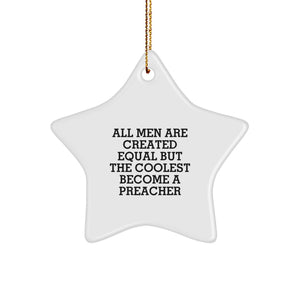 Fun Funny Preacher Gifts from Men, Women, Friends, Coworkers to Preacher, Men, Women, Friends, Coworkers Unique Christmas Unique Gifts - Image 1