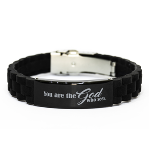 Motivational Christian Bracelet, You are the God who sees, Inspirational Christmas , Family, Anniversary  Gifts For Christian Men, Women, Girls & Boys