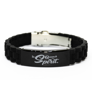 Motivational Christian Bracelet, Do not quench the Spirit. , Inspirational Christmas , Family, Anniversary  Gifts For Christian Men, Women, Girls & Boys