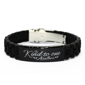 Motivational Christian Bracelet, Be kind to one another, Inspirational Christmas , Family, Anniversary  Gifts For Christian Men, Women, Girls & Boys