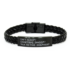 Motivational Christian Stainless Steel Bracelet, Can